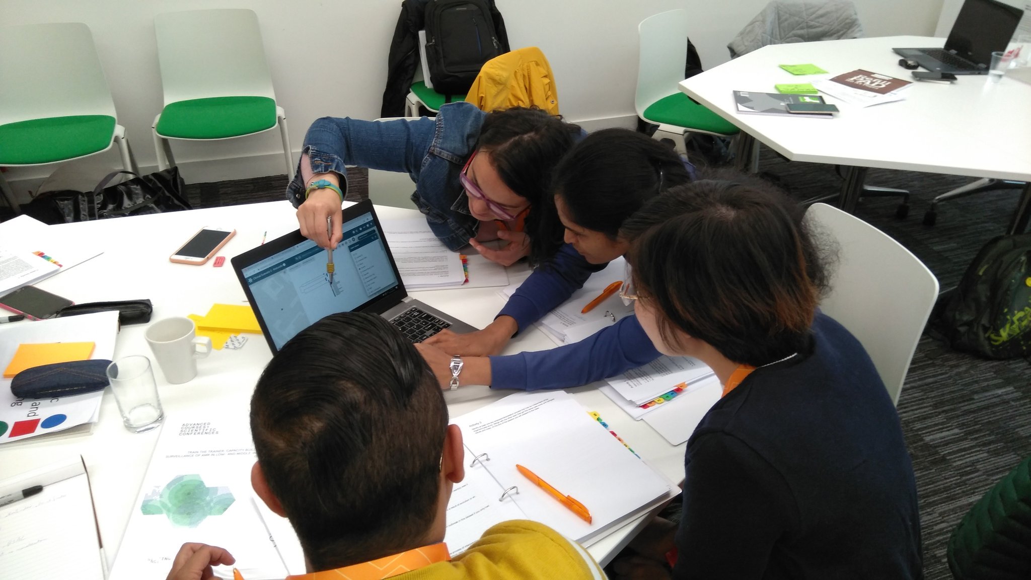 Course participants at Train-the-Trainer 2019 at Wellcome Genome Campus