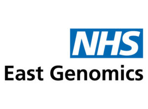NHS East Genomics logo (2022)
